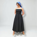 Black Maxi Dress with Adjustable Straps