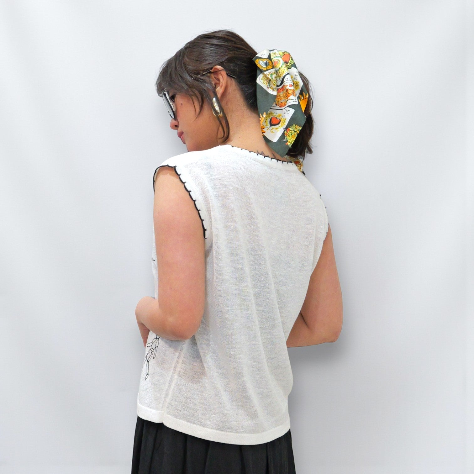 Breezy Quirky Embroidered Top